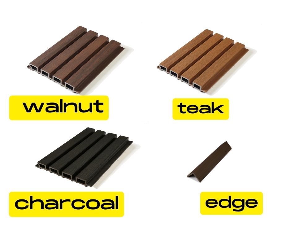 mixture of wcp cladding ptions