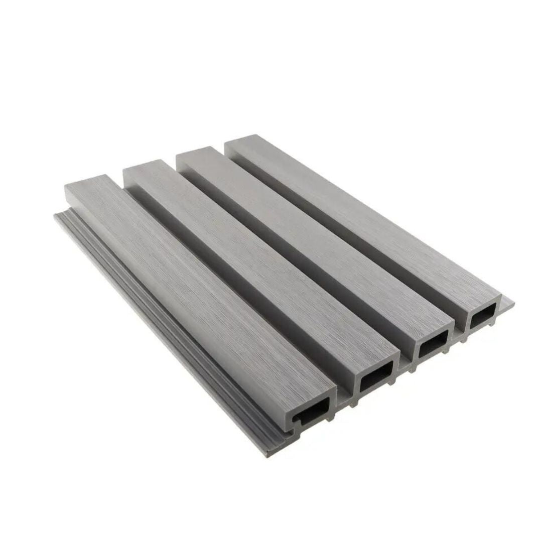 Gray wall cladding, sold at the bamboo wearhouse.